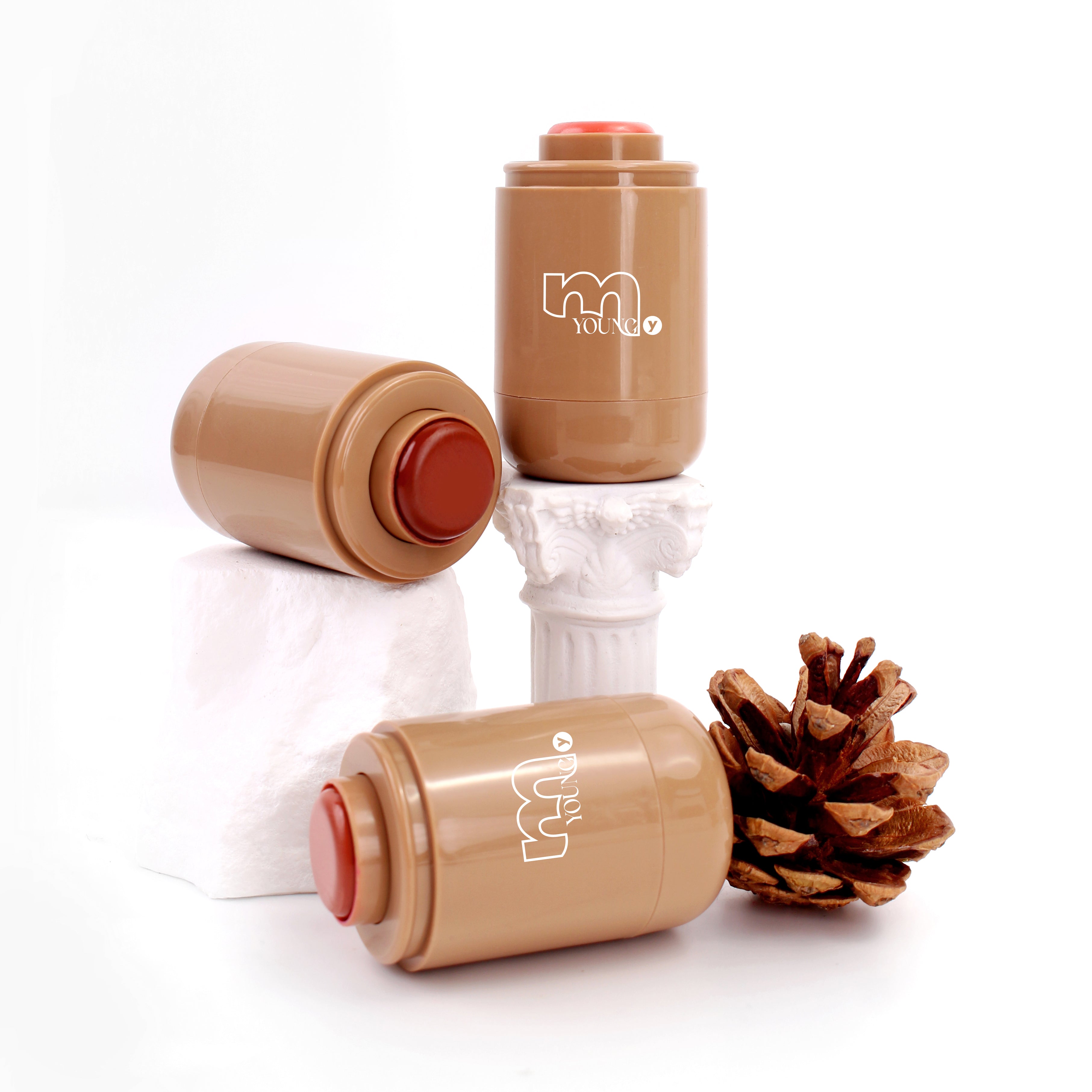 Portable Long-Lasting Natural Finish Pocket Blush Sunset Kiss - (Exclusive Discount)