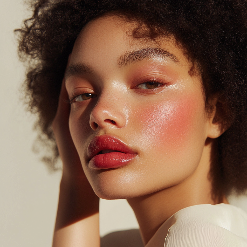 Portable Natural Finish Pocket Blush
