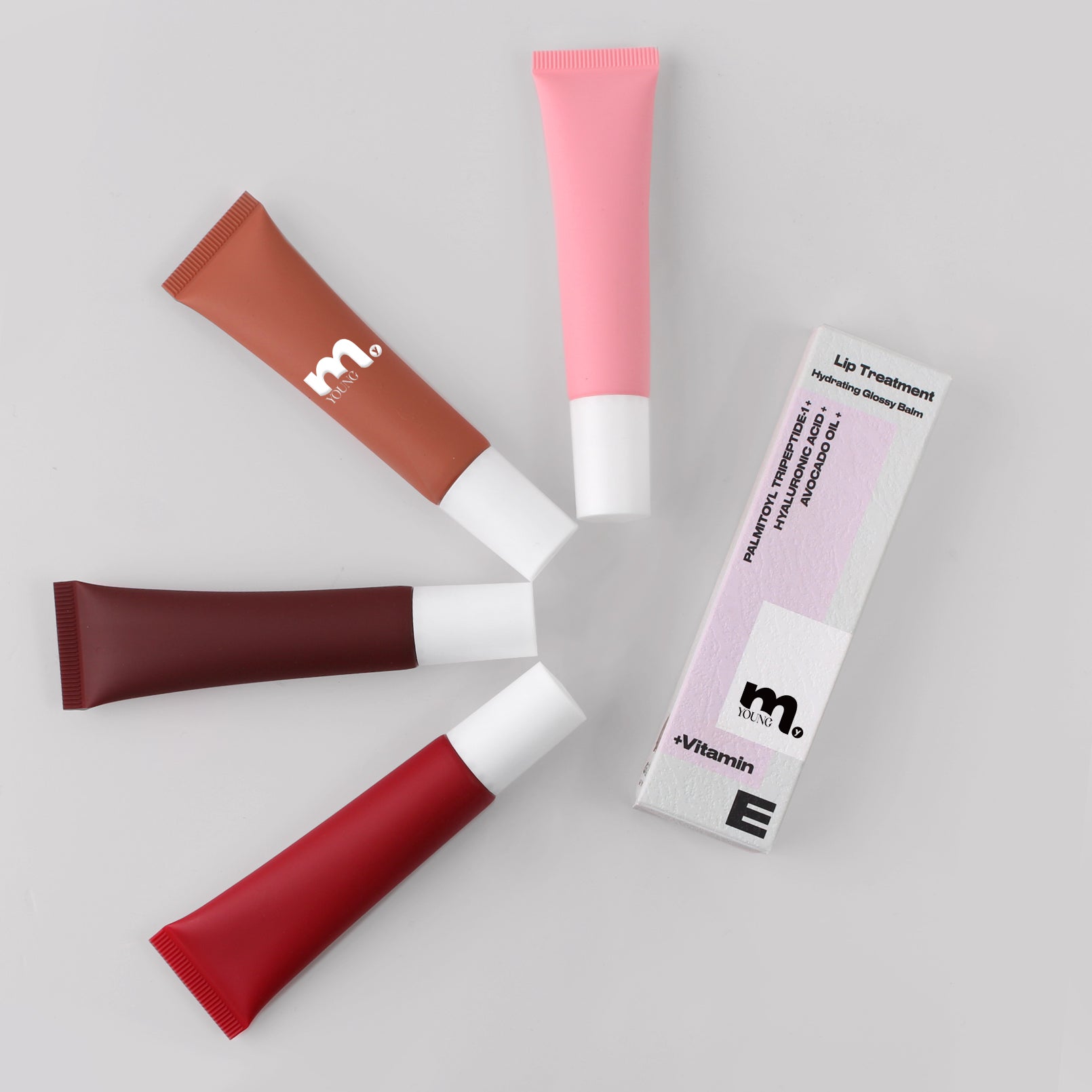 Hydrating Peptide Lip Tint Christmas Gift Set - 4 pcs