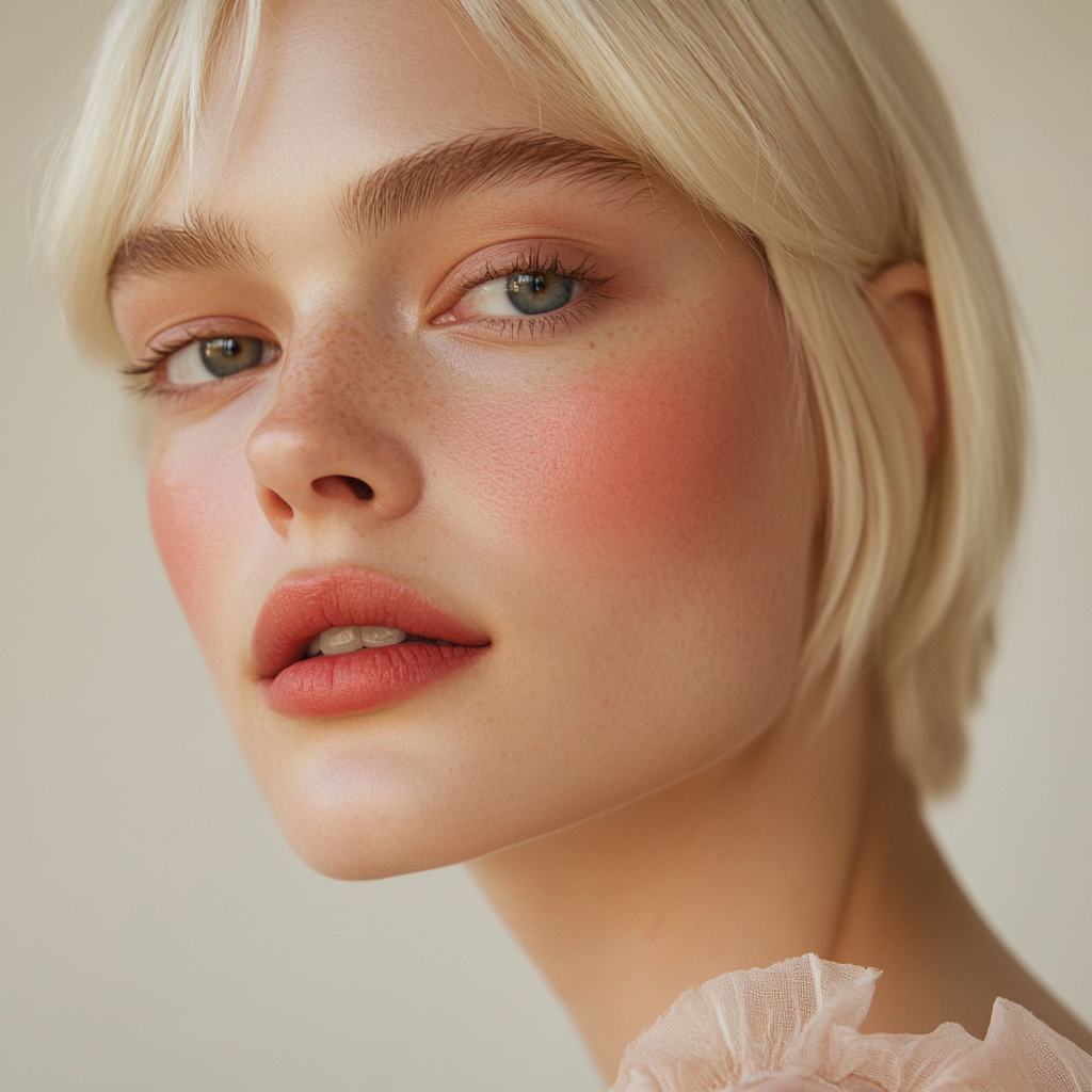 Portable Natural Finish Pocket Blush