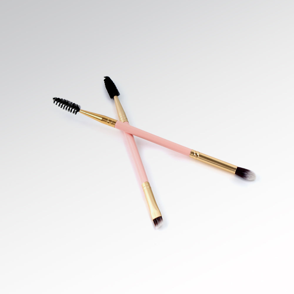 MyYoung Dual-Ended Precision Brush Set (Pink)