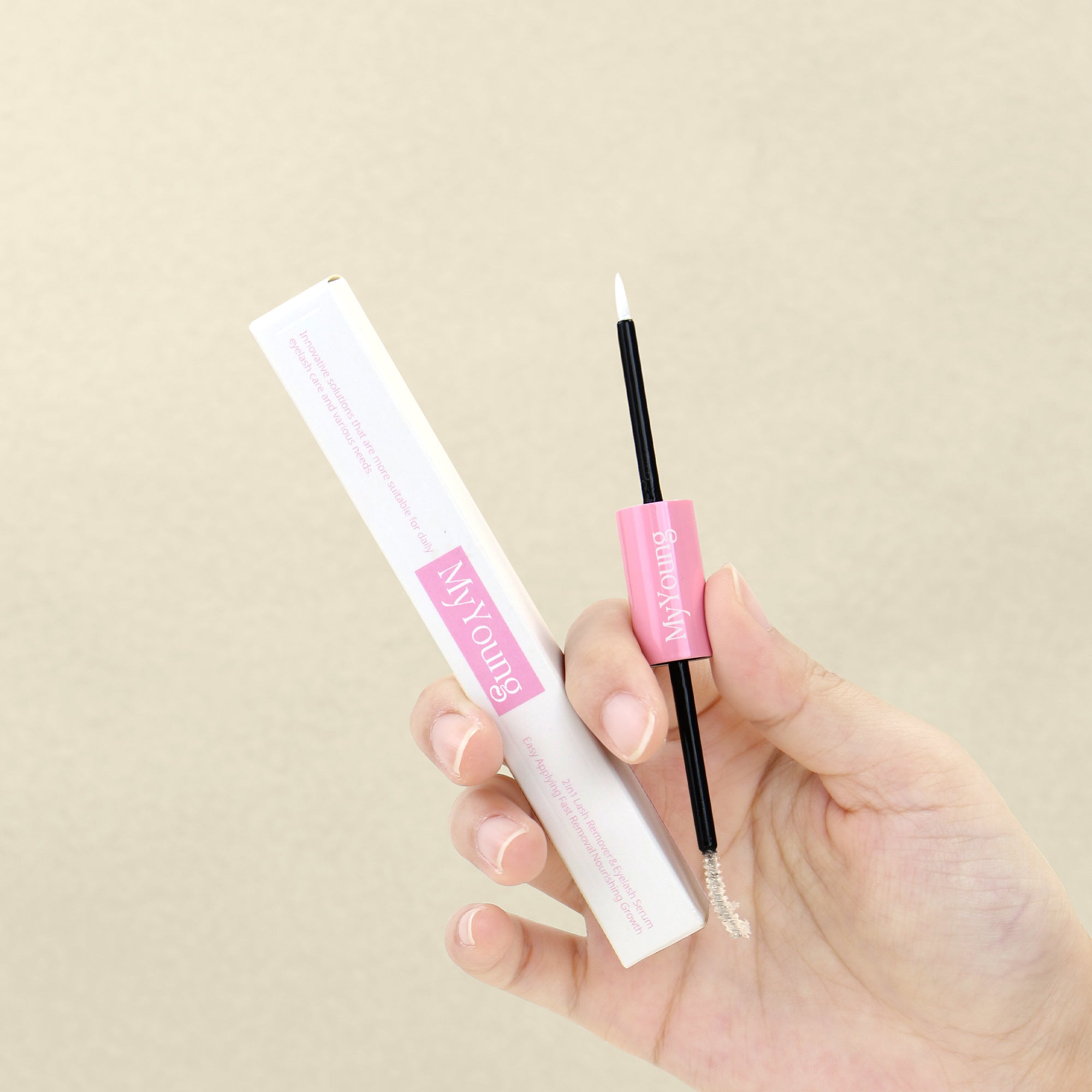 New 2 in 1 Eyelash Growth Serum & Lash Cluster Remover