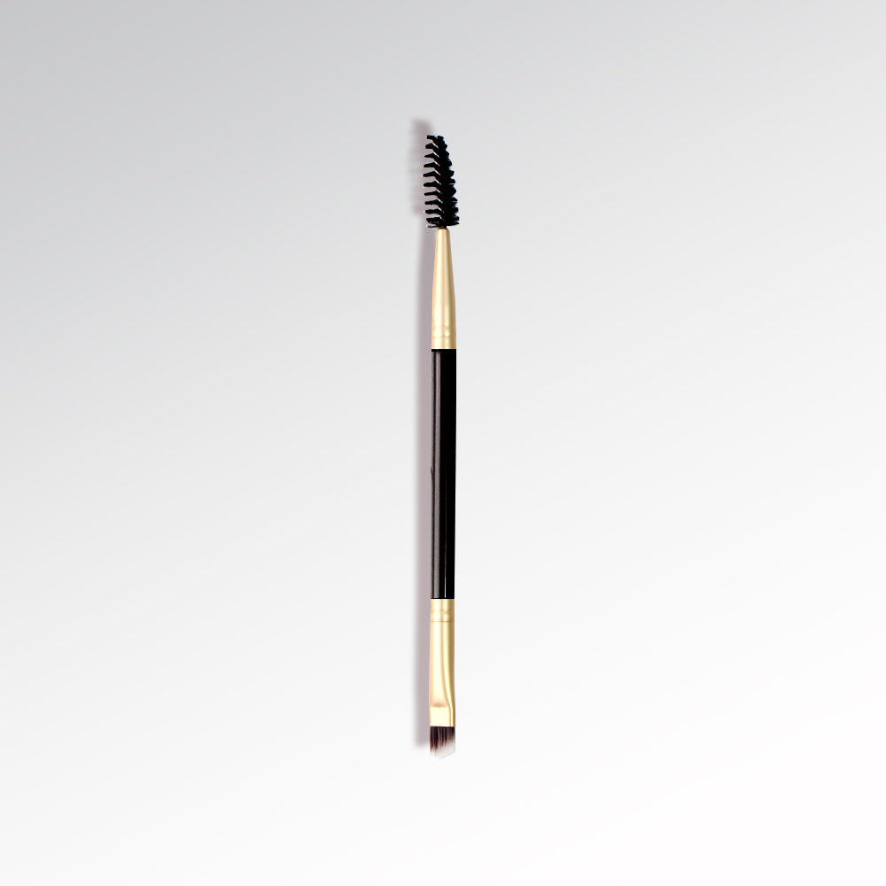 MyYoung Precision Dual-Ended Brow & Liner Brush (Black)