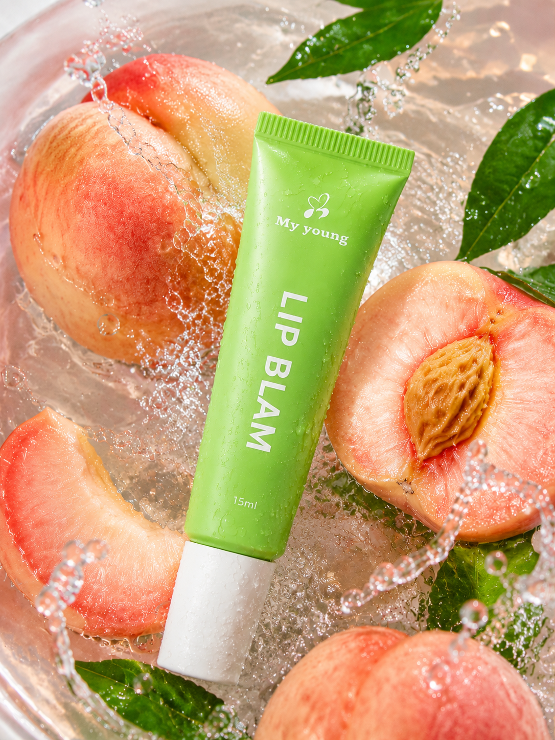 MyYoung Peptide Peach Lip Balm