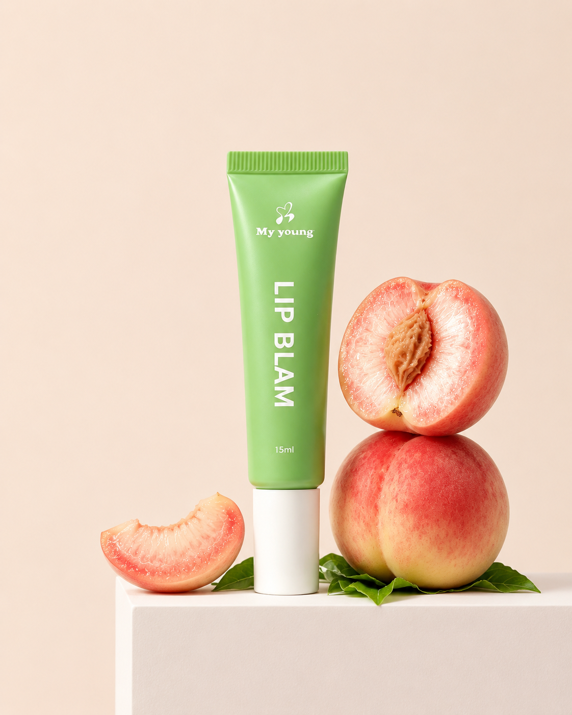 MyYoung Peptide Peach Lip Balm